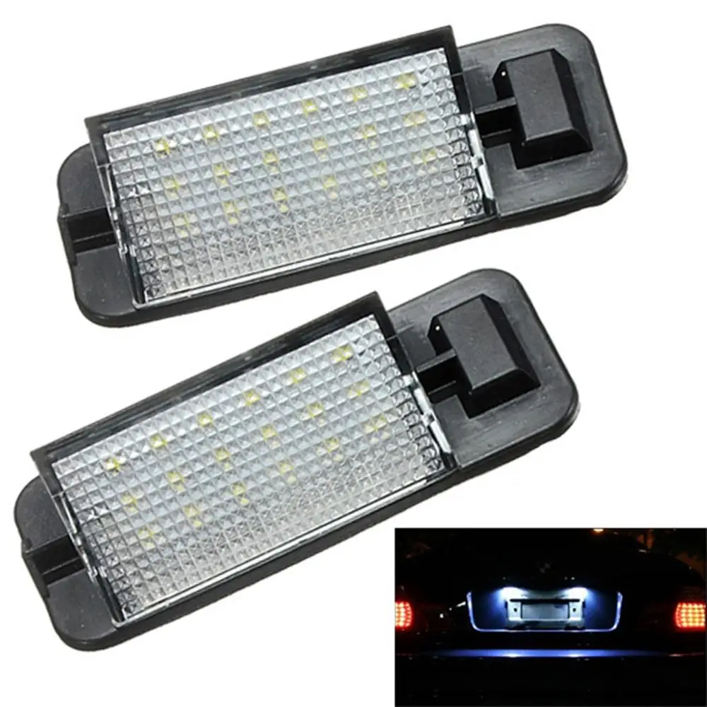 

2pcs LED Number License Plate Light Lamp For BMW E36 3 Series 1992 1993 1994 1995 1996 1997 1998