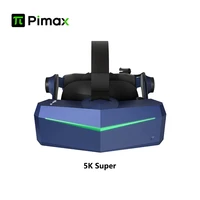 pimax vision 5k super vr headset for pc with 180hz refresh rate 3d glasses virtual reality display panoramic somatosensory game