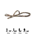 RubRab военный поводок для собак Тактический Космический алюминиевый крючок зажимы для собак банджи Тактический поводок эластичный поводок для собак 2 ручки управления