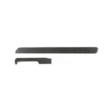 Подходит для VW golf 6 2008-2012 gti R MK6 scirocco 2009- автомобильные аксессуары углеродное волокно центральная консоль отделка полосы автомобиля стикер 3D