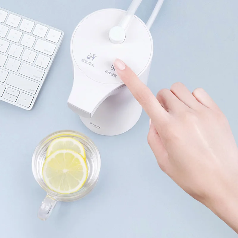 Xiaomi Mijia портативный диспенсер для воды 220 В Электрический диспенсер для воды портативный мини питьевой дозатор для бутылки умный кран