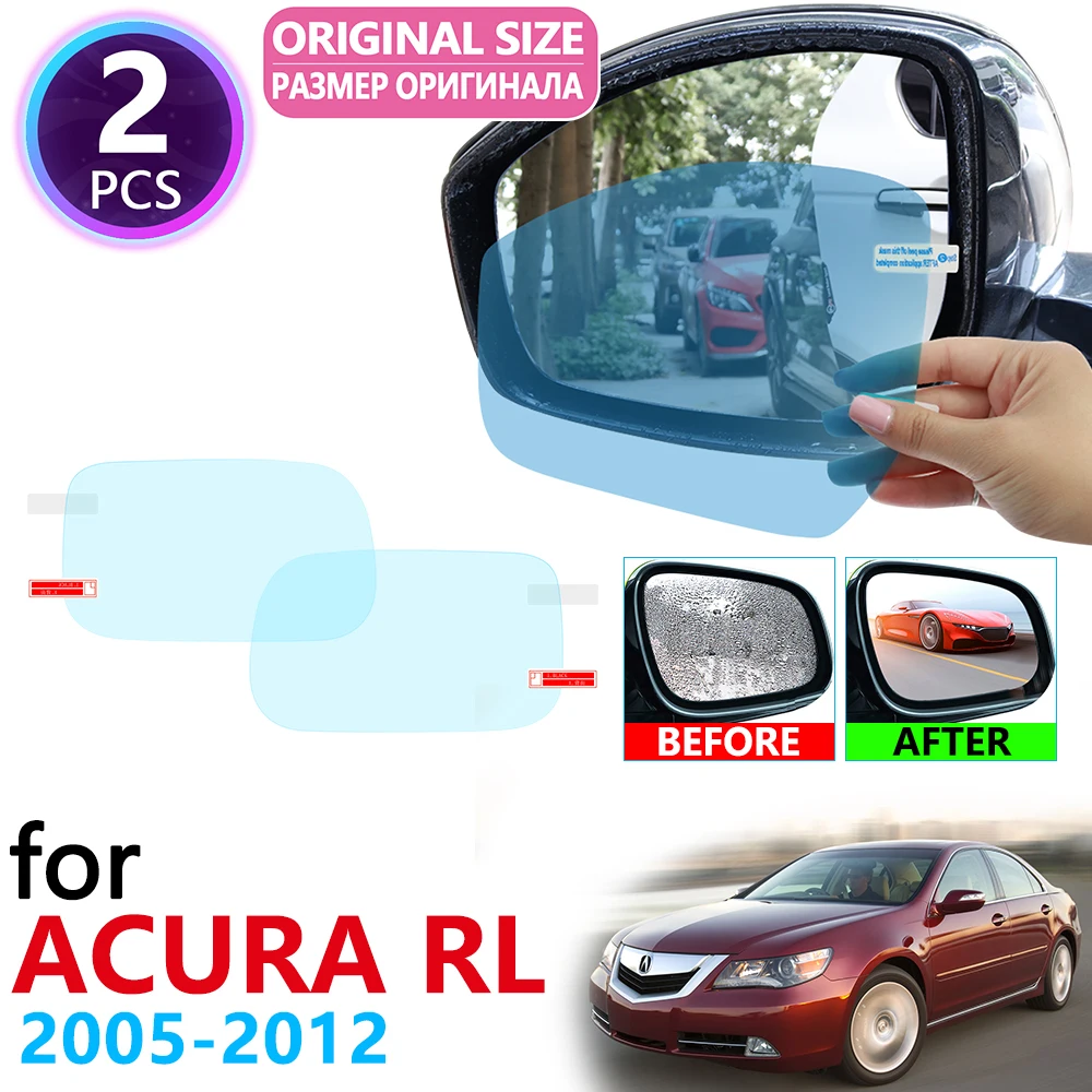 

Для Acura RL KB1 KB2 2005 ~ 2012 Полное покрытие для зеркала заднего вида противотуманные пленки непромокаемая противотуманная пленка чистые автомоби...