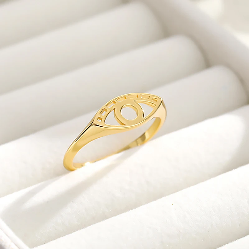 Нежное кольцо от сглаза очаровательное Хамса кольца для мужчин и женщин подарок