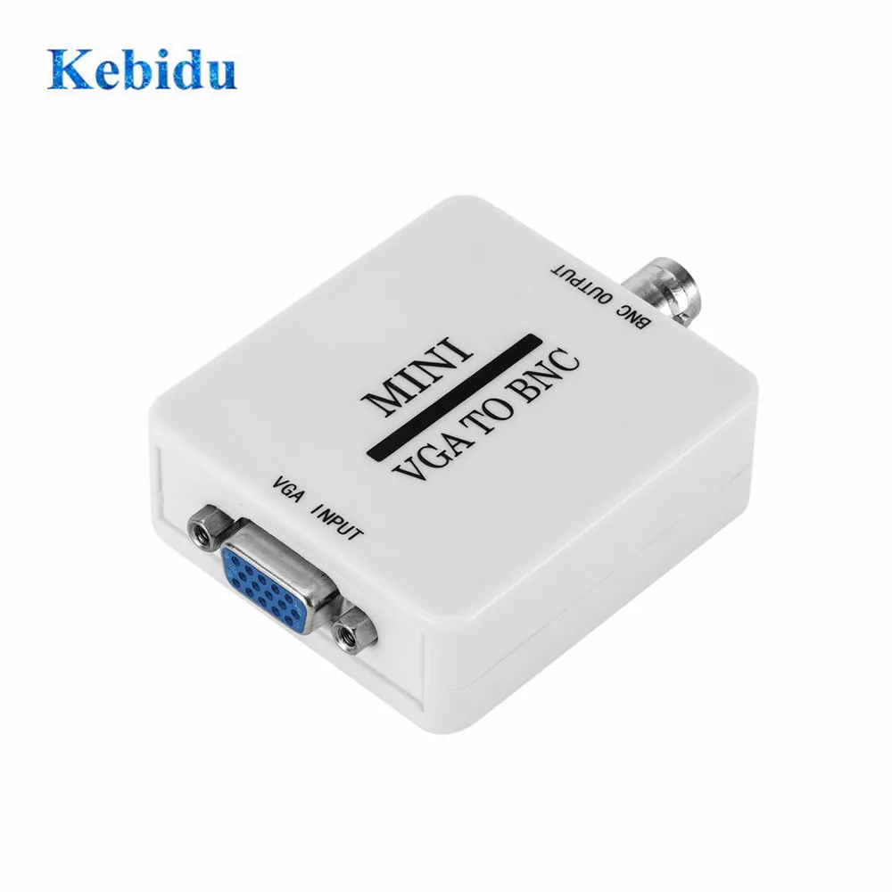 KEBIDU цифровой коммутатор Конвертор коробка HD VGA к адаптер BNC конвертор для HDTV
