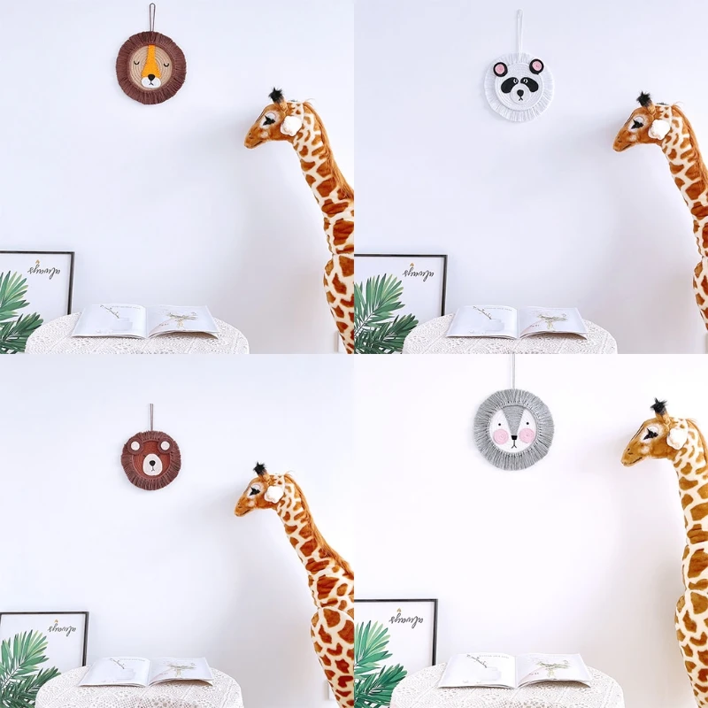 Скандинавская ручная плетеная подвеска в виде мультяшных животных украшение из