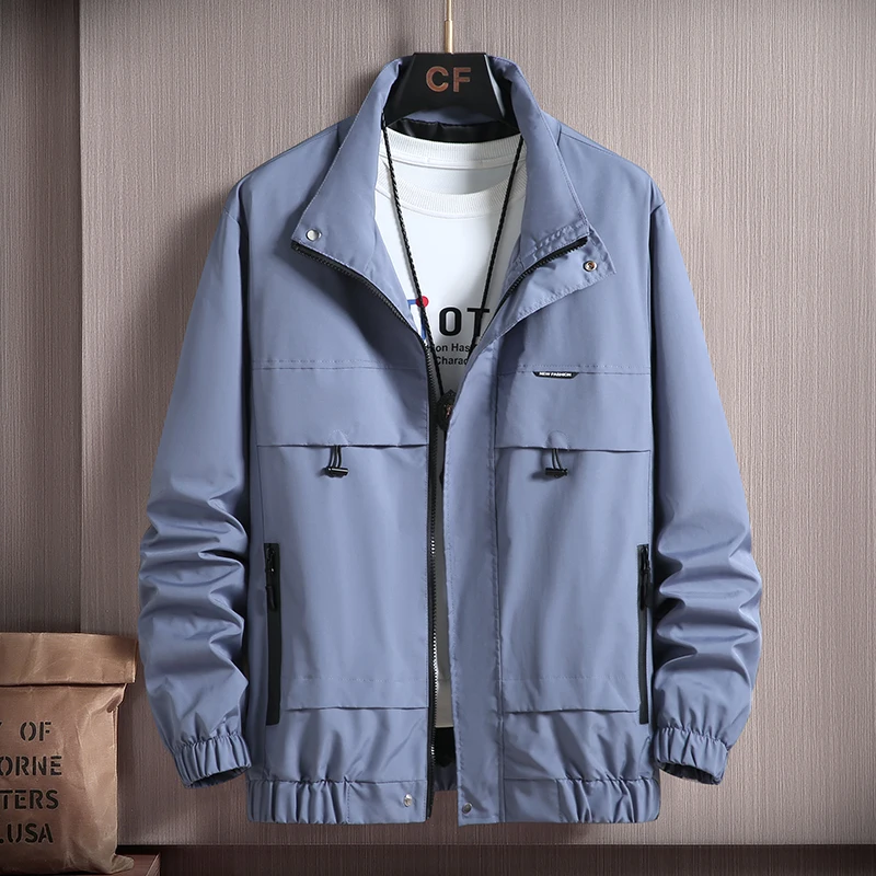 

Bust 158CM 10XL 9XL 8XL 7XL 6XL New Men's Jacket Business Casual Jacket for Men Solid Color Slim Mens Fashion Clothing Trends
