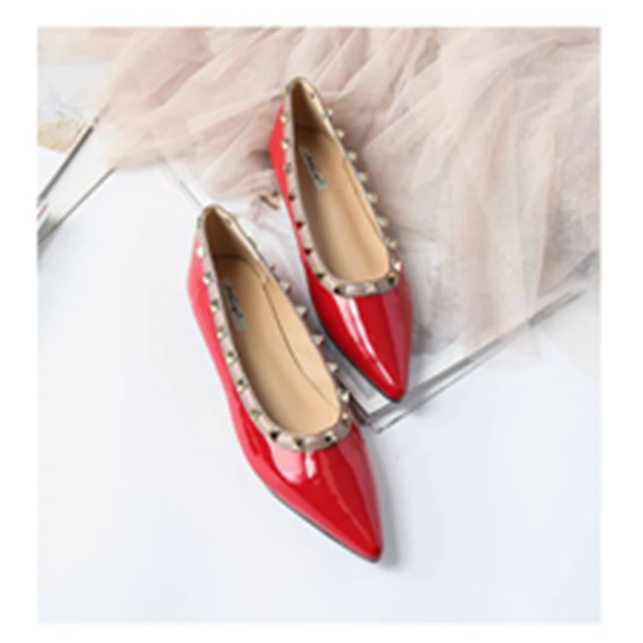 2019 г. новая осенняя модная повседневная обувь с закрытым носком тонкие туфли