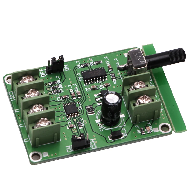 

1Pc 5V-12V DC Brushless Driver Board Controller For Hard Drive Motor 3/4 Wire E56B