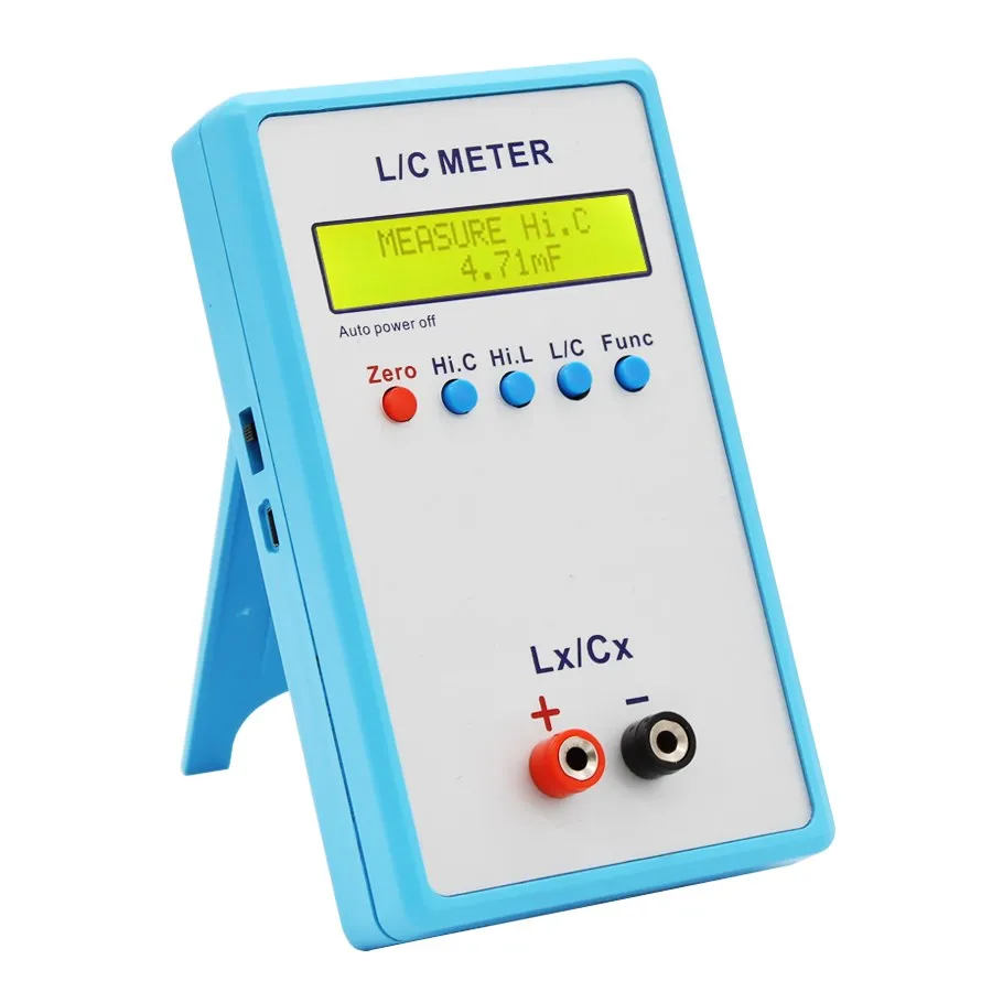 LC 200A 1pF 100mF 1uH 100H Высокоточный измеритель емкости и индуктивности с цифровым