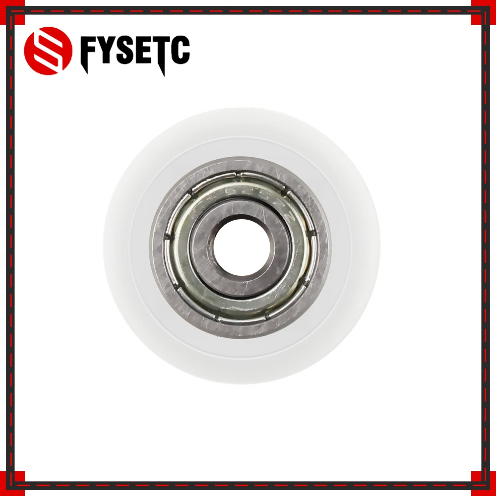 

FYSETC wheel bearing white High-quality material manufacturing V-slot V-type for ender 3 cr-10 3D printe