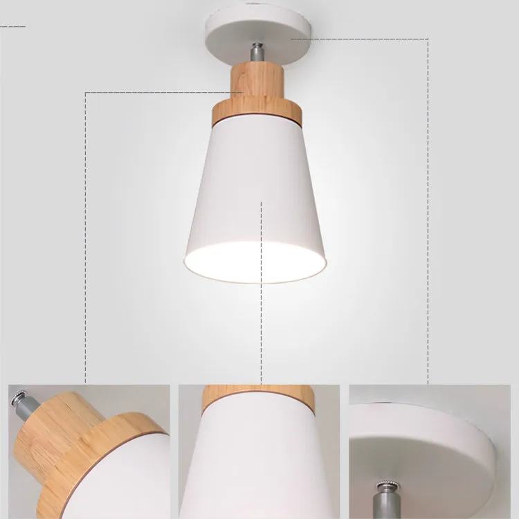 Потолочный светильник s Скандинавское украшение комнатная потолочная лампа