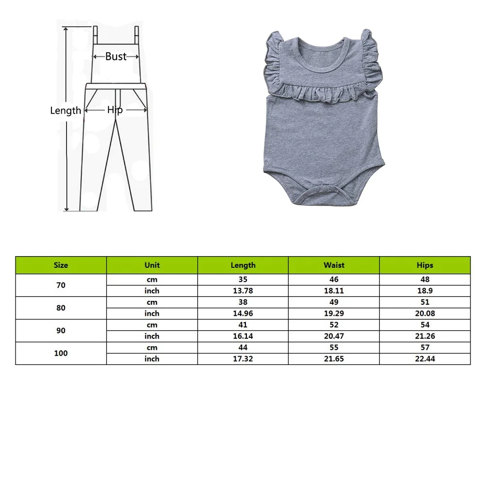 Модные летние детские ползунки с оборками для девочек повседневные хлопковые