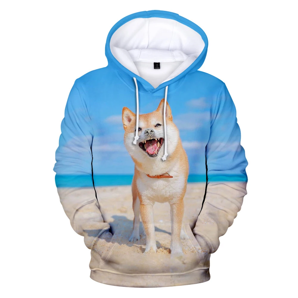 

Brand Design 3D printed Cute Shiba Inu Hoodies Men Women Kids Sweatshirts Harajuku Fashion Casual Long Sleeve Hoodies Oversized