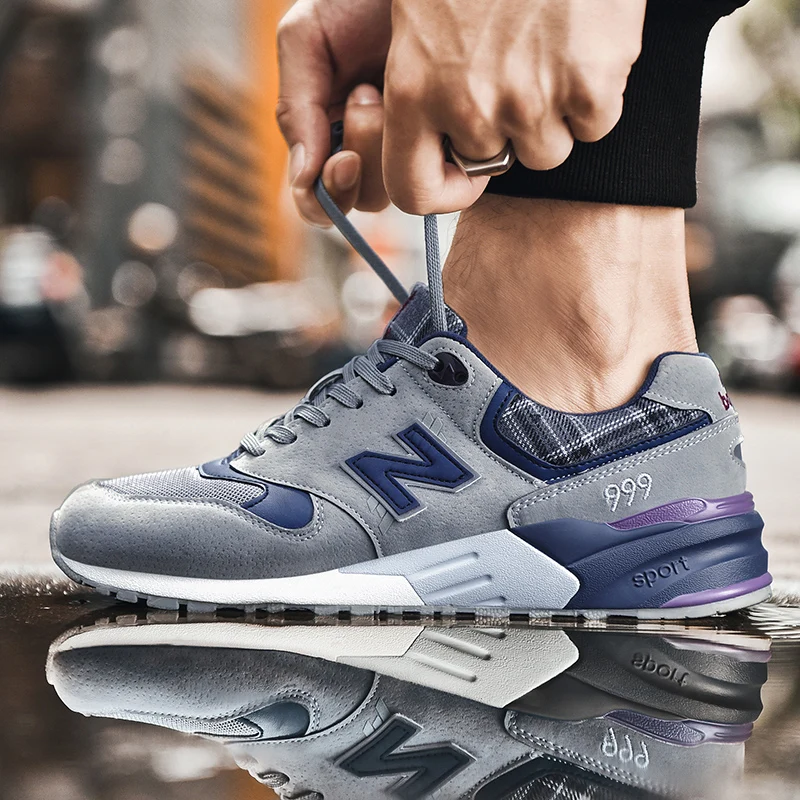 

New high-end balance shoes for men and women, cool running shoes for youth outdoor sports, fashionable casual Forrest Gump shoes