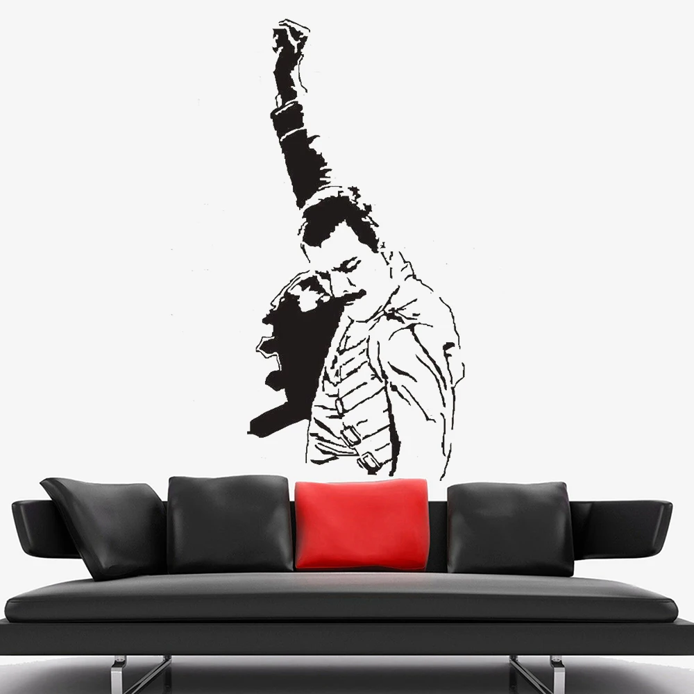 Настенная Наклейка с изображением рок музыкальной группы для спальни