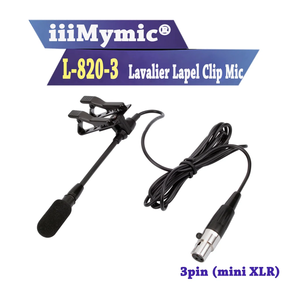 Микрофон для речи iiiMymic Pro петличный микрофон Samson AKG беспроводной трансмиттер с