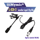 Микрофон для речи iiiMymic Pro, петличный микрофон для Samson AKG, беспроводной трансмиттер с корпусом, мини 3pin XLR TA3F, большой звукопоглощающий