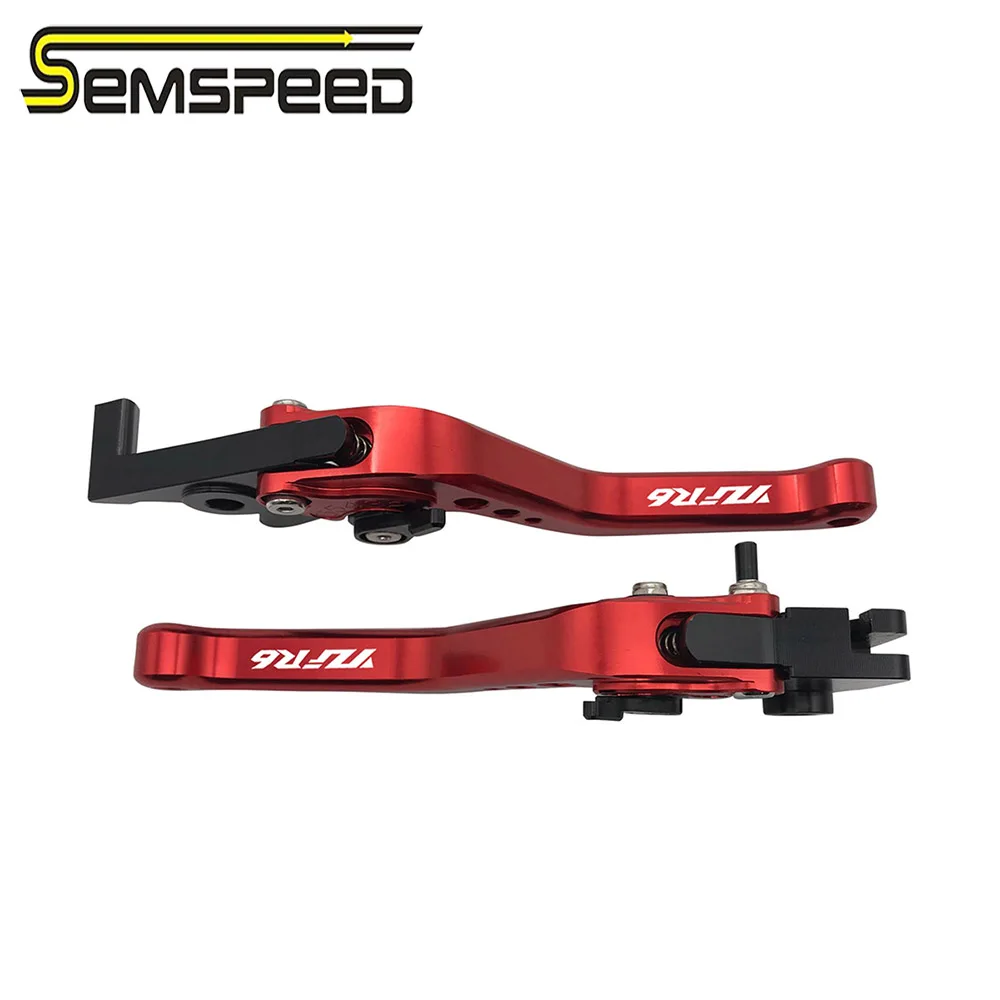 SEMSPEED Мотоцикл CNC YZF короткие рычаги для Yamaha R6 1999 2004 R1 2002 2003 FZ1 FAZER 2001 2005 тормозного