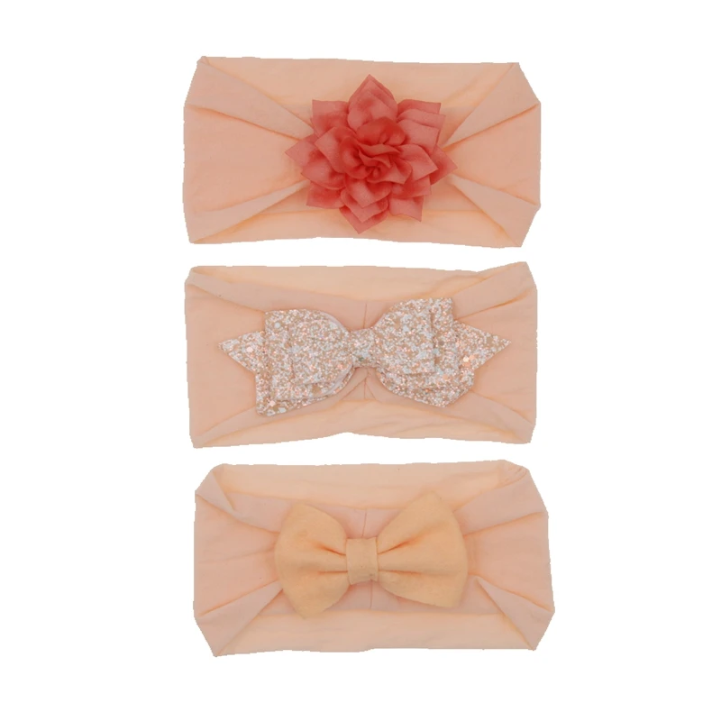 Украшение для детей повязка на голову малышей нейлоновая лента с эластичной