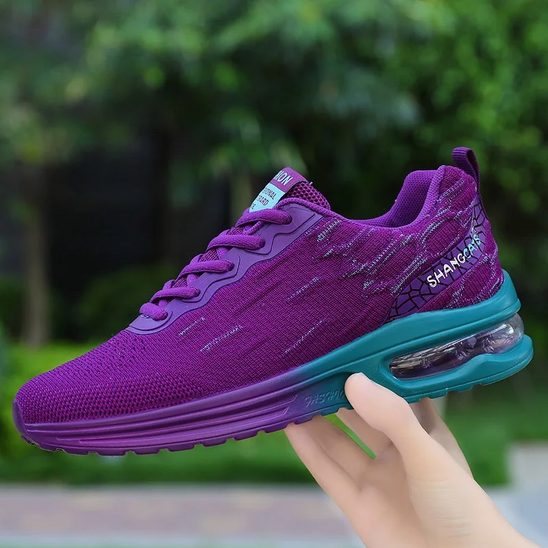 Кроссовки для бега Прогулочная обувь Zapatillas Mujer Тренд Модные женские кроссовки на