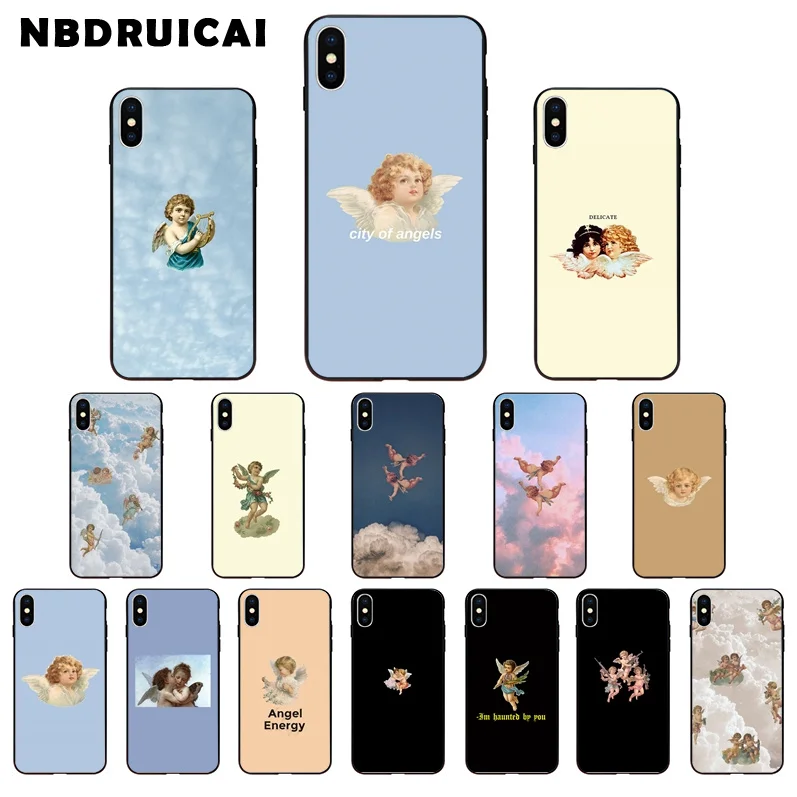 NBDRUICAI Ренессанс ангелы Купидон ТПУ Мягкий силиконовый чехол для телефона iPhone 11 pro