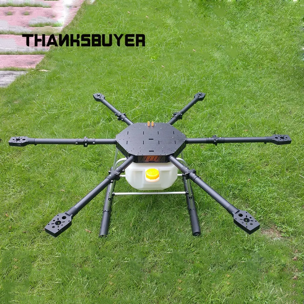 FPV гексакоптер 6 осей из углеродного волокна Дрон для защиты растений Wheelbase 1600 мм