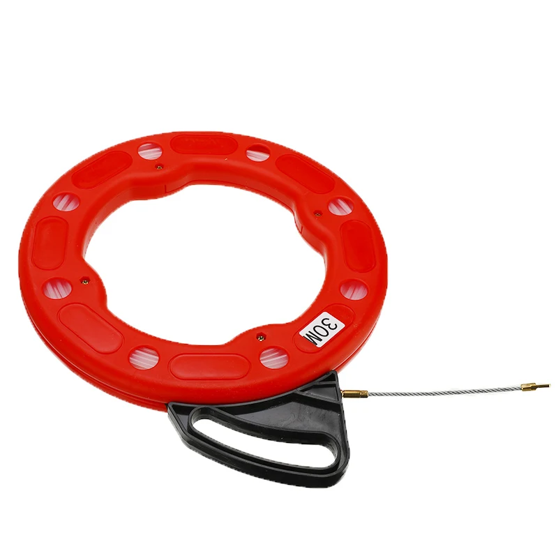 30 м рыболовная лента из стекловолокна катушка Съемник проводник роддер потянув