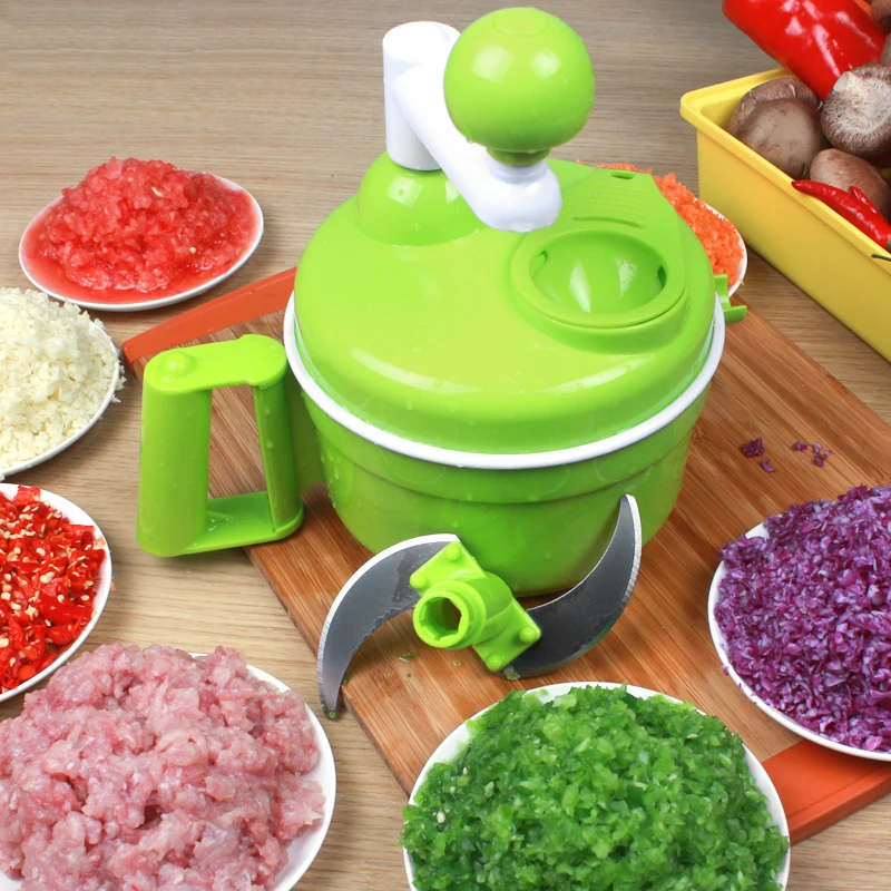 Многофункциональная Мясорубка измельчитель овощей кухонный Ручной Кухонный