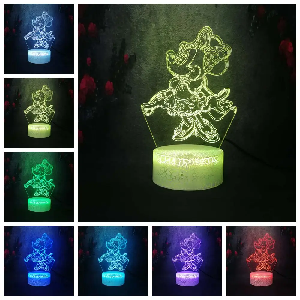 Многофункциональный выбор сенсорная Базовая лампа настольная акриловая