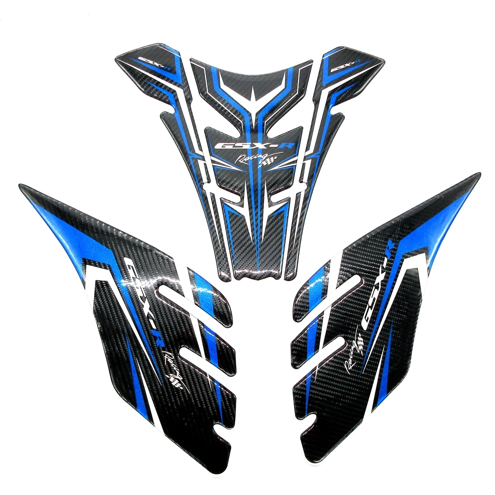 

Мотоцикл углеродный вид 3D газ масляный бак Pad протектор Наклейка ручка боковая крышка наклейки для Suzuki GSX-R Gsxr 600 750 1000 1300 Gsx250