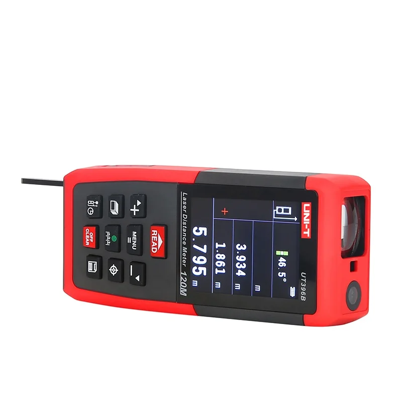 UNI-T UT396A/UT396B лазерный дальномер 80 м 120 м камера Инфракрасный измерительный прибор область/Объем хранения данных