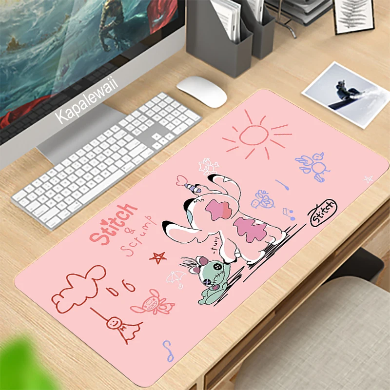 

Alien Stitch Large Mouse Pad Gamer Computer Mousepad Gaming Accessories Seaming Mouse Pad Notebook Laptop Keyboards Table Pad