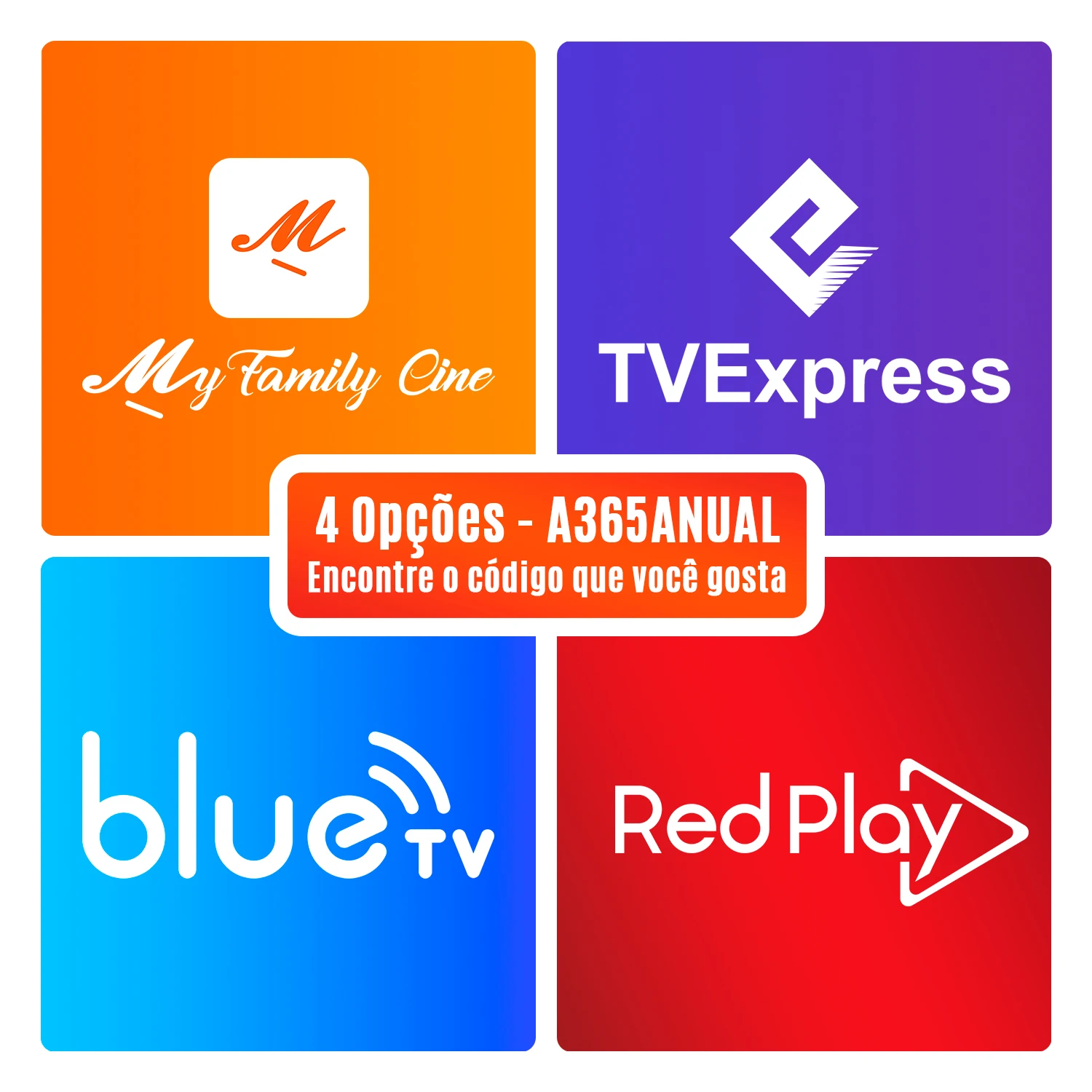 

TVE TVExpress Bluetv Redplay MFC my family