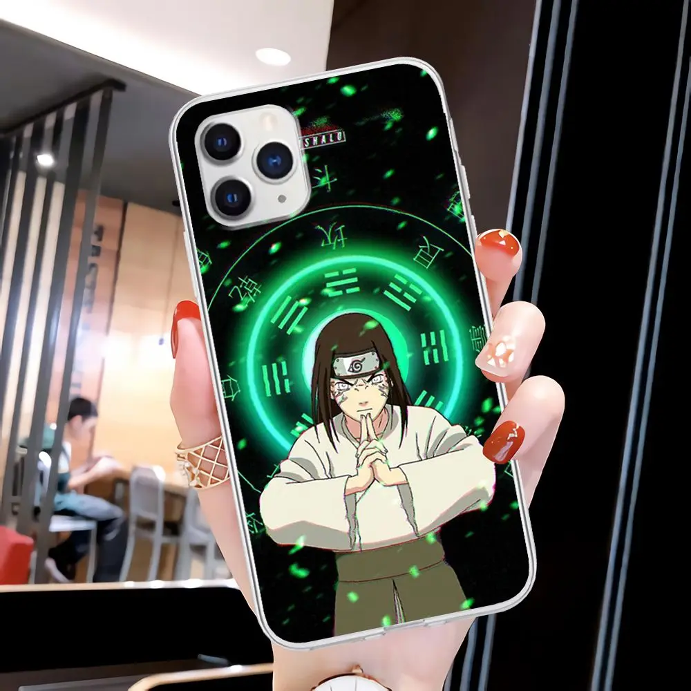 

Boys Hyuga Neji Transparent Phone Case Clear Cover For Samsung Galaxy A21S A71 S8 S9 S10 Plus Lite S20 Note 20 Ultra