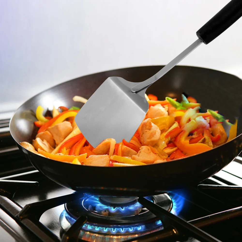 

1pc Stainless Steel Spatula Practical Pancakes Shovels Home Fried Shovel