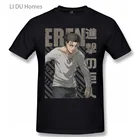 Футболки shкруги Эрена йера из атаки на Титанов для мужчин и женщин, летние рубашки с графическим принтом, подарок