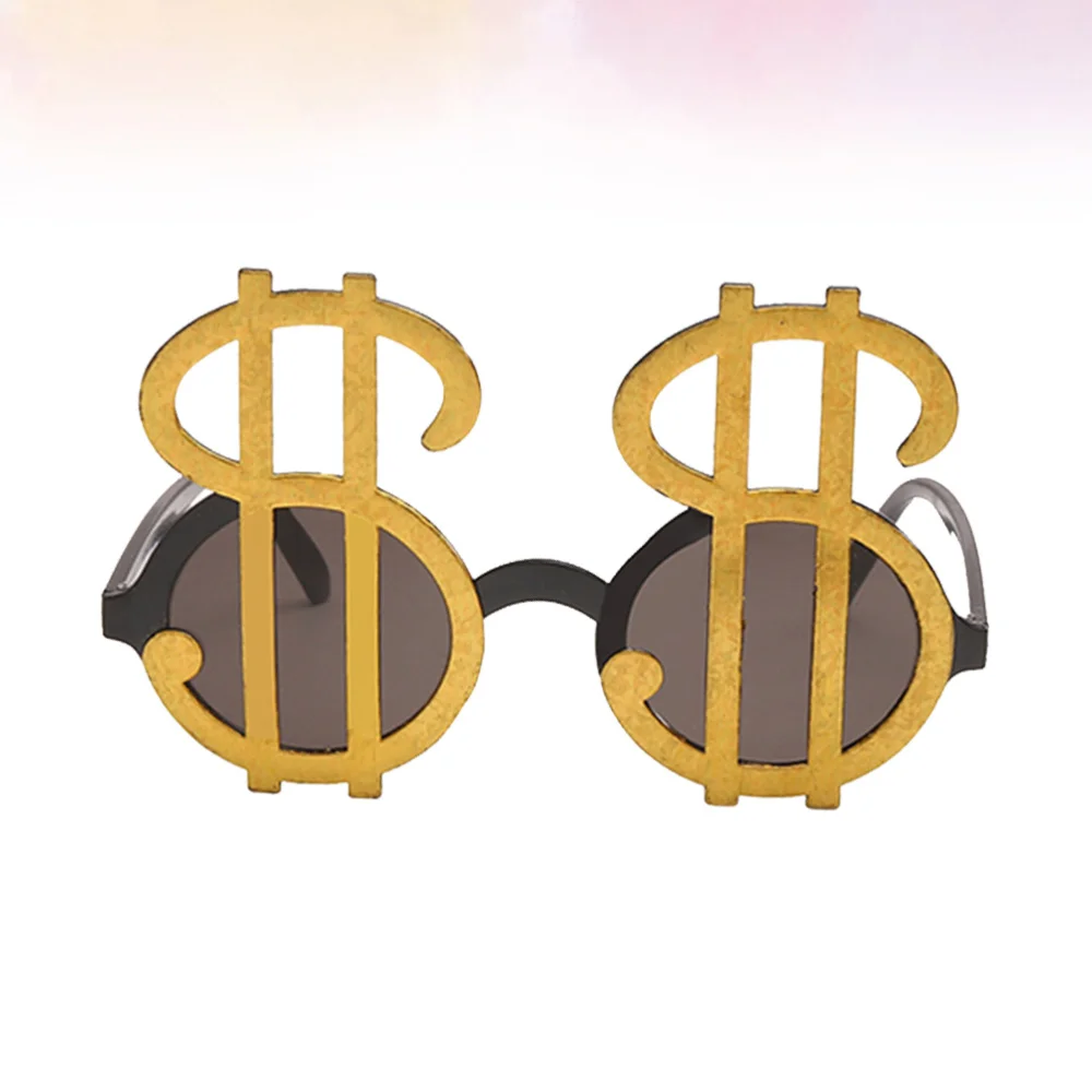 2 шт смешные танцы вечерние очки доллар в стиле Косплей орнамент|Сверкающие