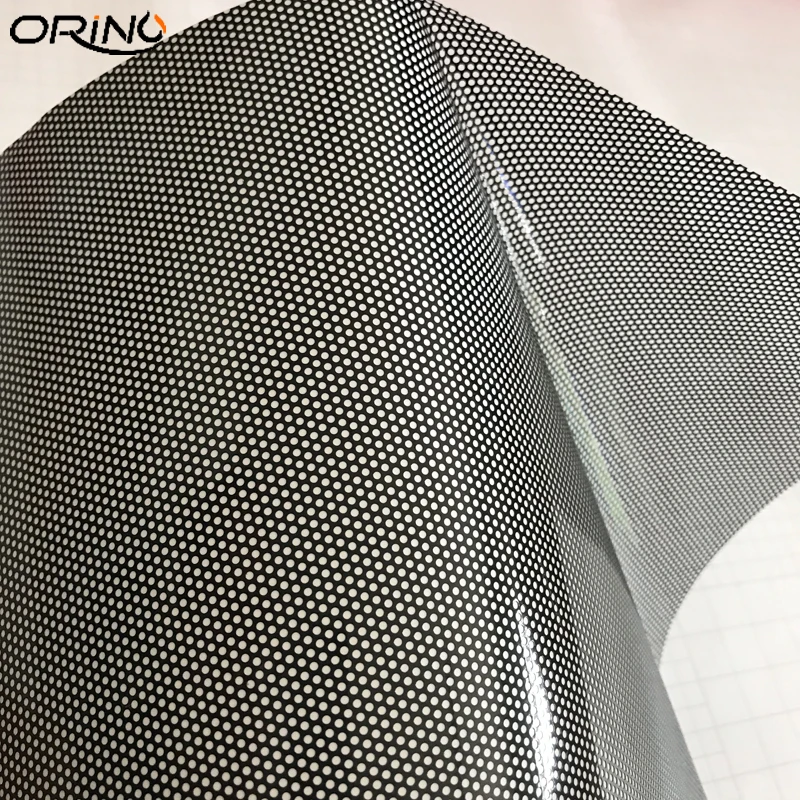 Тонировка автомобильных фар перфорированная пленка тонировка окон черная