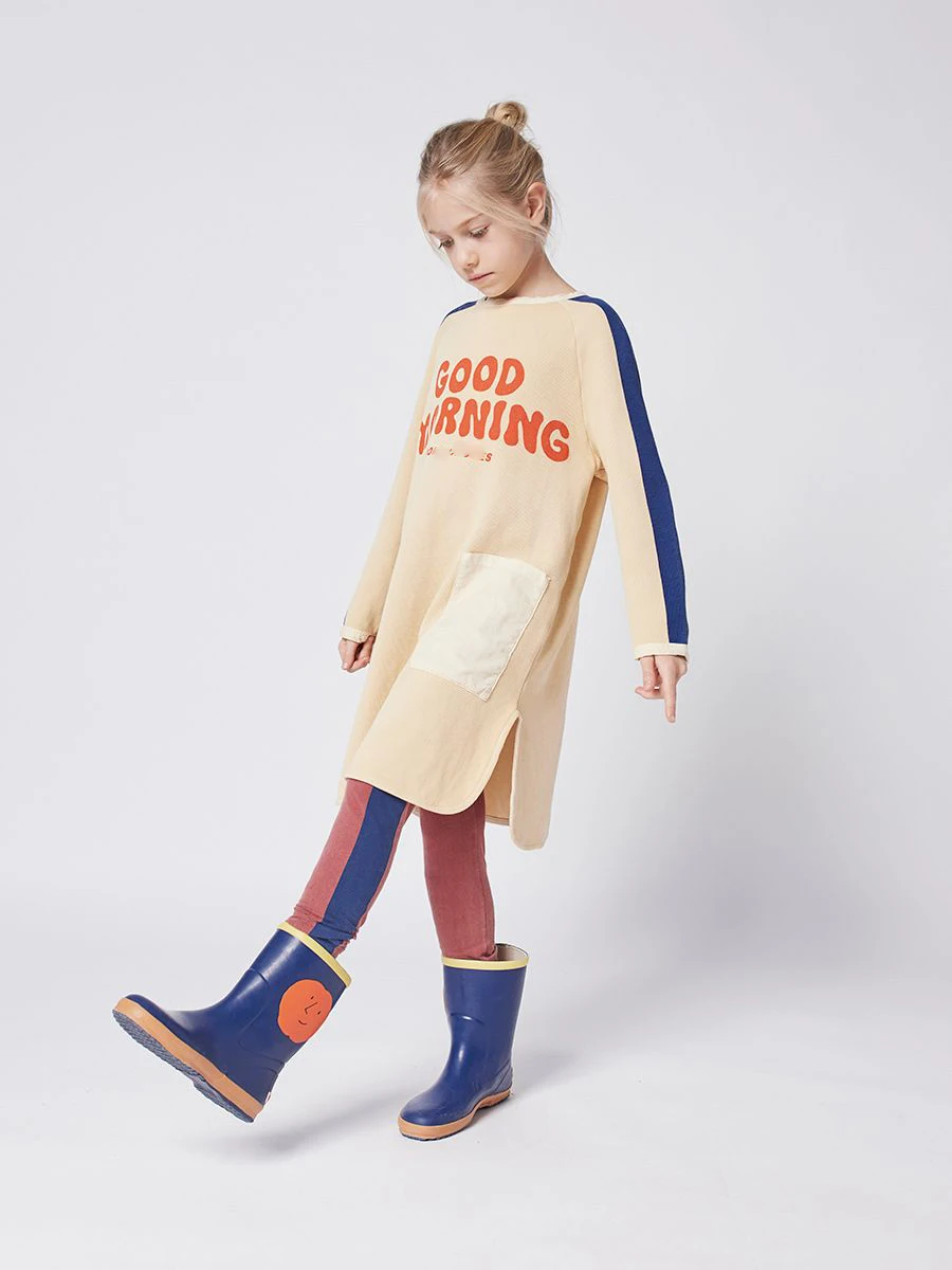 Комплект детской одежды Осень-зима 2021 платье для девочек чулки колготки юбка