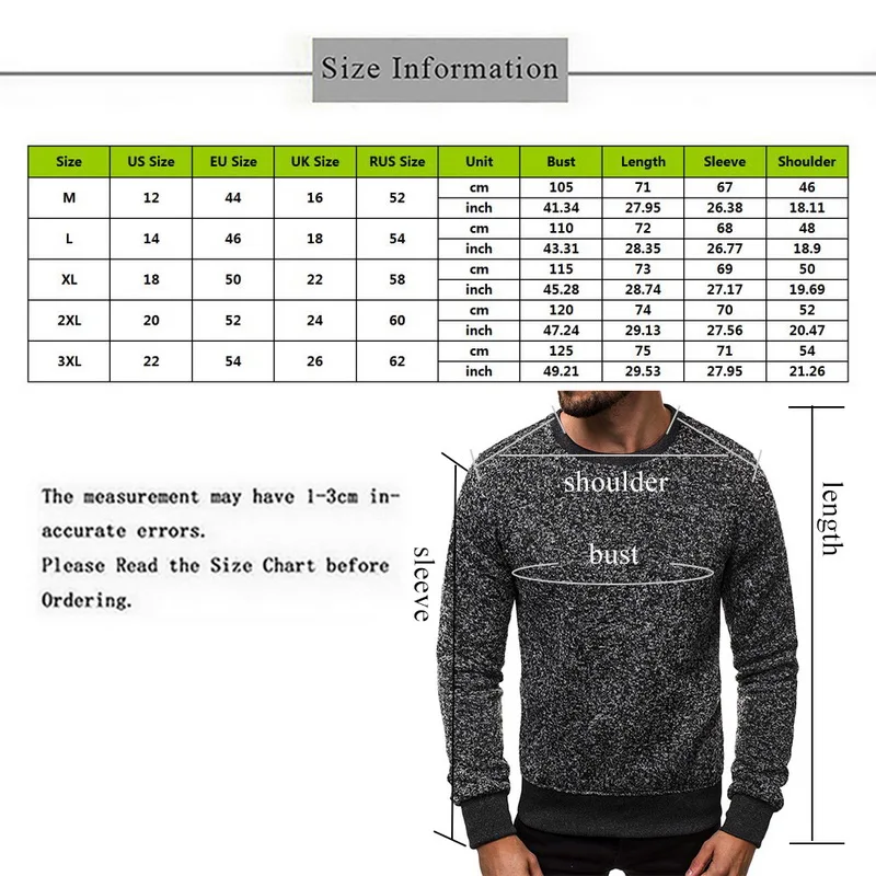 Мужские модные шерстяные толстовки Повседневный свитер из овечьей шерсти с