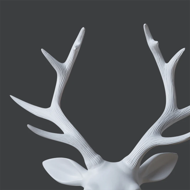 

Nordic style series of black white deer hanging animal head mural Deer head Wall hanging role ofing act