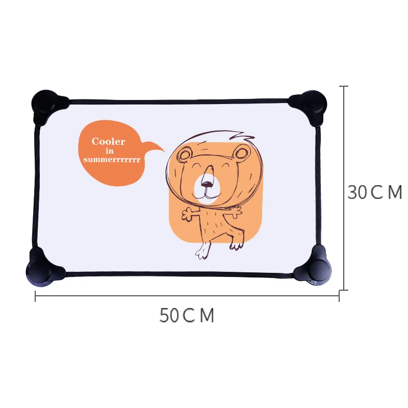 

Hot Cute Cartoon Car Sun Shade Creative Sucker Shade Screens UV Protection Heat Insulation Curtain for Most Auto