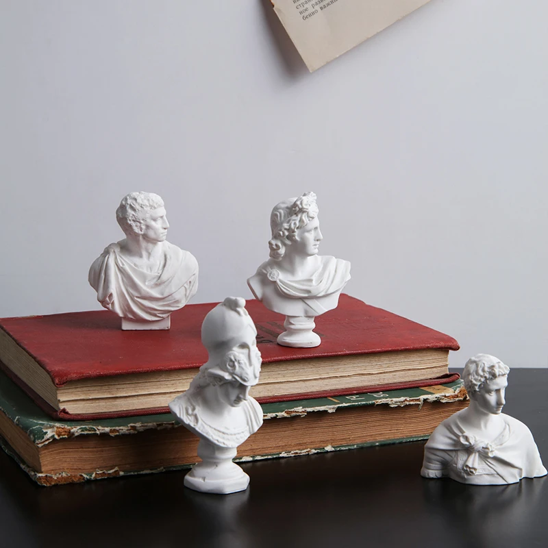Мини-статуя из гипса в виде знаменитостей портреты греческая мифология