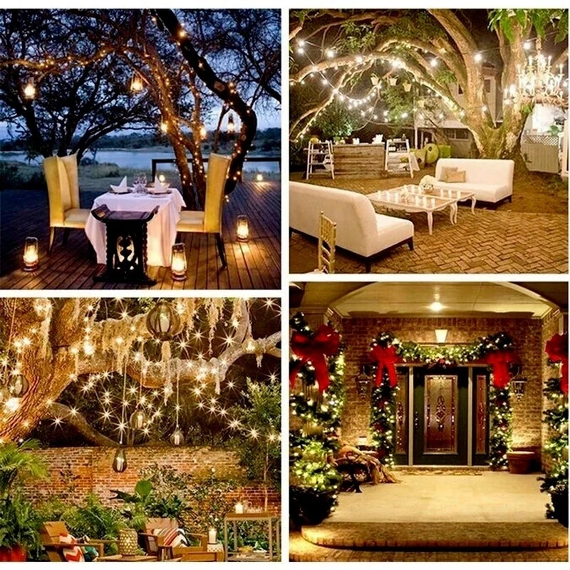 

Solar Led Light String Fairy Lights 5M 50LED/10M 100LED Waterproof Outdoor Garland Solar Power Lamp Christmas Garden Decoration