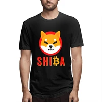 shiba inu token shiba inu coin essential men novelty short sleeve round collar 100 cotton mens t shirt