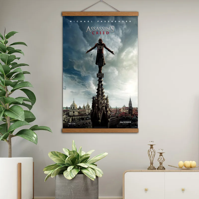 Assassins Movie Creed Wall художественные плакаты и принты искусство на холсте проволочные
