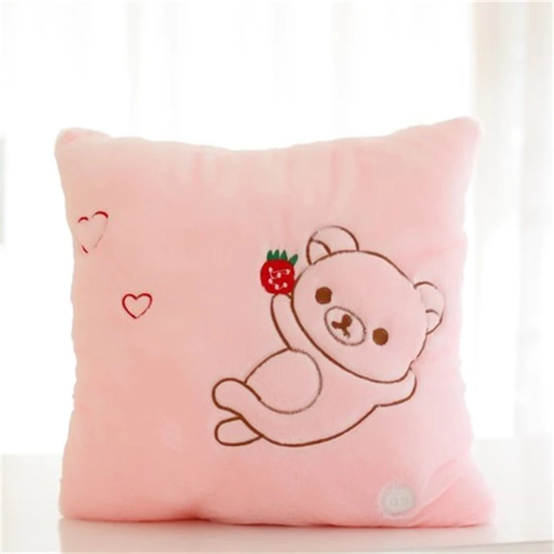 Glow In The Dark Toys kids Luminous Star Soft Stuffed Plush Cotton Pillow Toy Led Light Glowing Child Gift | Игрушки и хобби