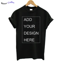 2021 your own design brand logopicture custom men and women diy cotton t shirt short sleeve casual t shirt tops tees clothing