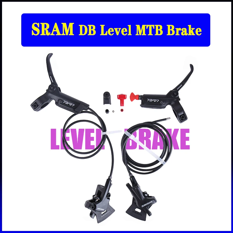 

Уровень SRAM MTB, 2 поршня, гидравлический дисковый тормоз 800-1500 мм, передний и задний, черный