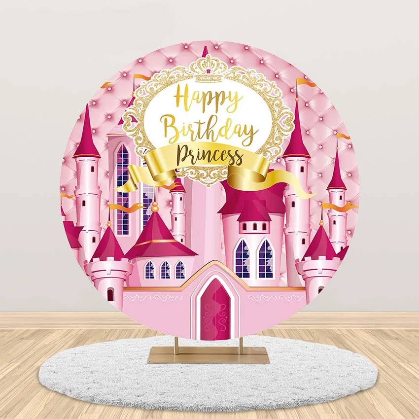

Фон для фотографий Mehofond розовый замок Принцесса Девочка День рождения детский душ декорация фон стенд фотостудия реквизит
